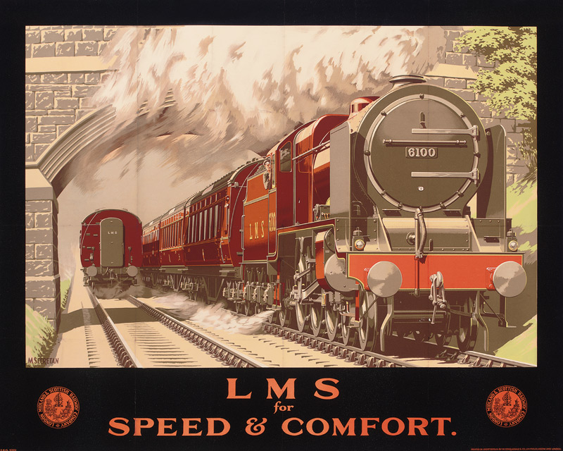 LMS for Speed and Comfort. (gedruckt bei McCorquodale Co. Ltd., London) van Murray Secretan