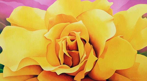The Golden Rose, 2004 (oil on canvas)  van Myung-Bo  Sim
