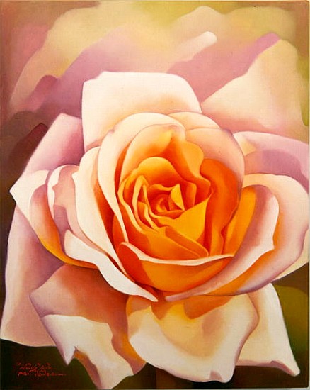 The Rose, 1999 (oil on canvas)  van Myung-Bo  Sim