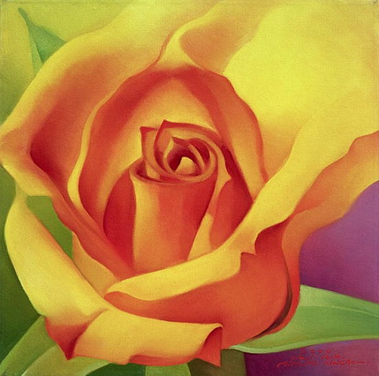 The Rose, 2000 (oil on canvas)  van Myung-Bo  Sim