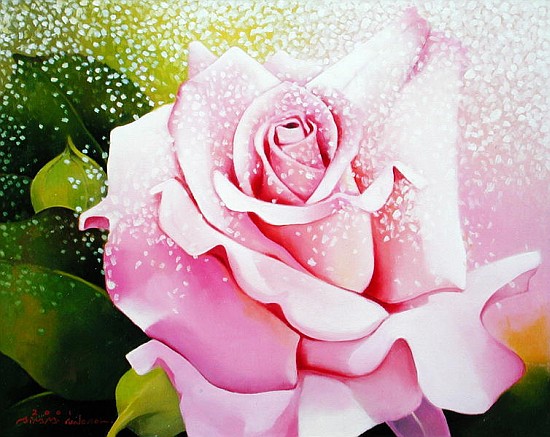 The Rose, 2001 (oil on canvas)  van Myung-Bo  Sim