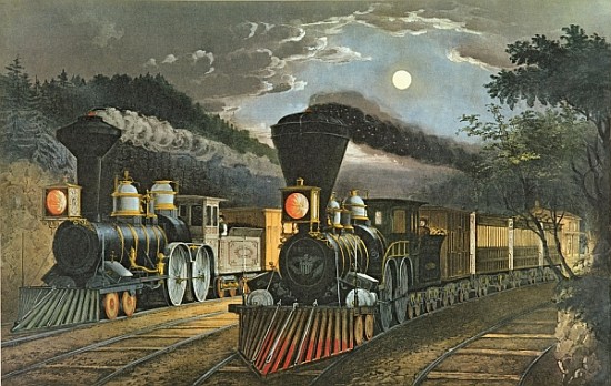 The Lightning Express Trains van N. Currier