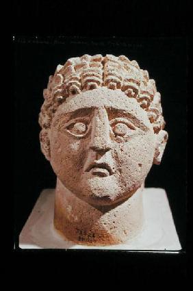 Head of a man, from Khirbet et-Tannur