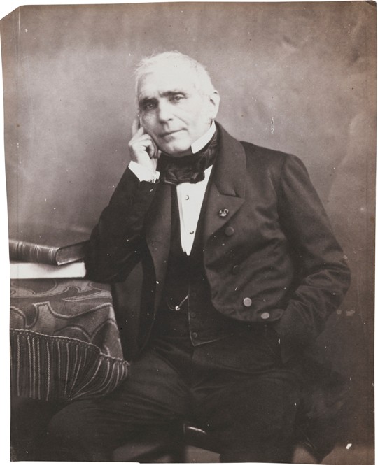 Portrait of Eugène Scribe (1791-1861) van Nadar