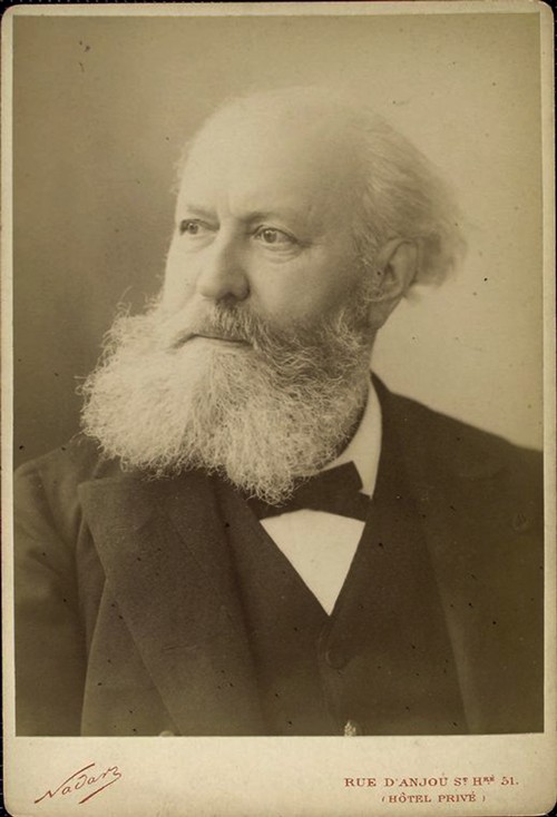 Portrait of the composer Charles Gounod (1818-1893) van Nadar