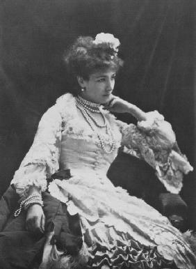 Portrait of Sarah Bernhardt (1844-1923)