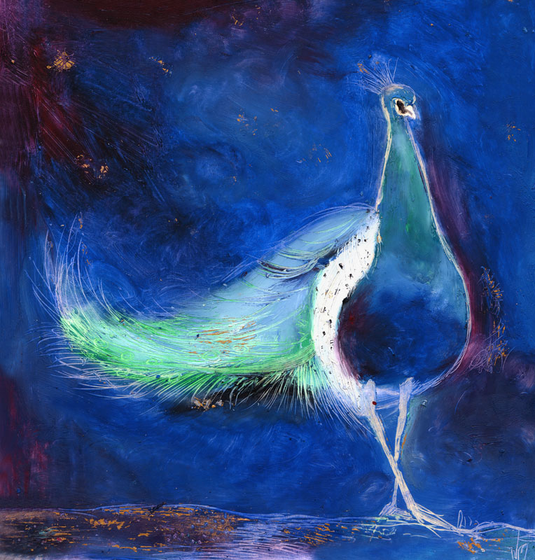 Peacock Blue van Nancy Moniz Charalambous