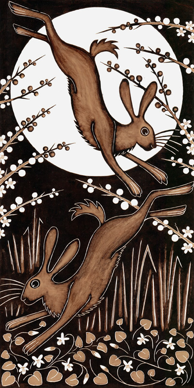 March Hares van Nat  Morley