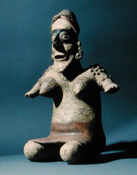 Female Statuette from , Mexico van Nayarit