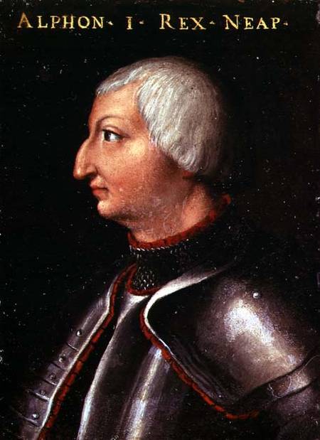 Alfonso V the 'Magnanimous', King of Aragon van Neapolitan School