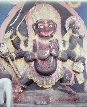 Relief of Kali in Durbar Square