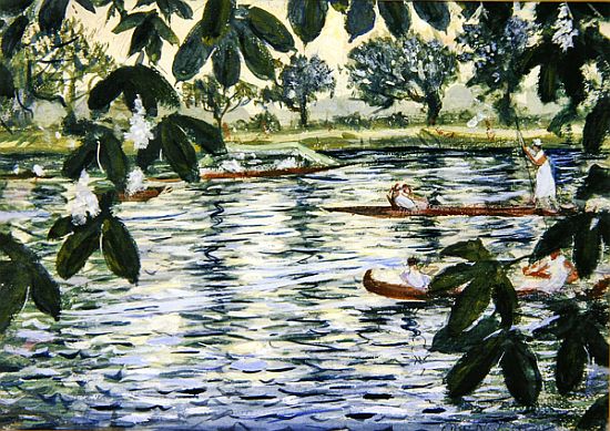 On the Thames van Christopher R.W. Nevinson