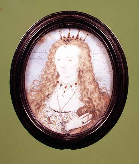 Elizabeth Stanley, Countess of Huntingdon van Nicholas Hilliard