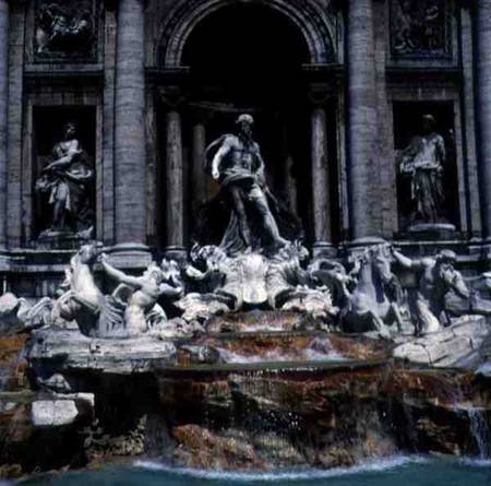 Trevi Fountain van Nicola Salvi
