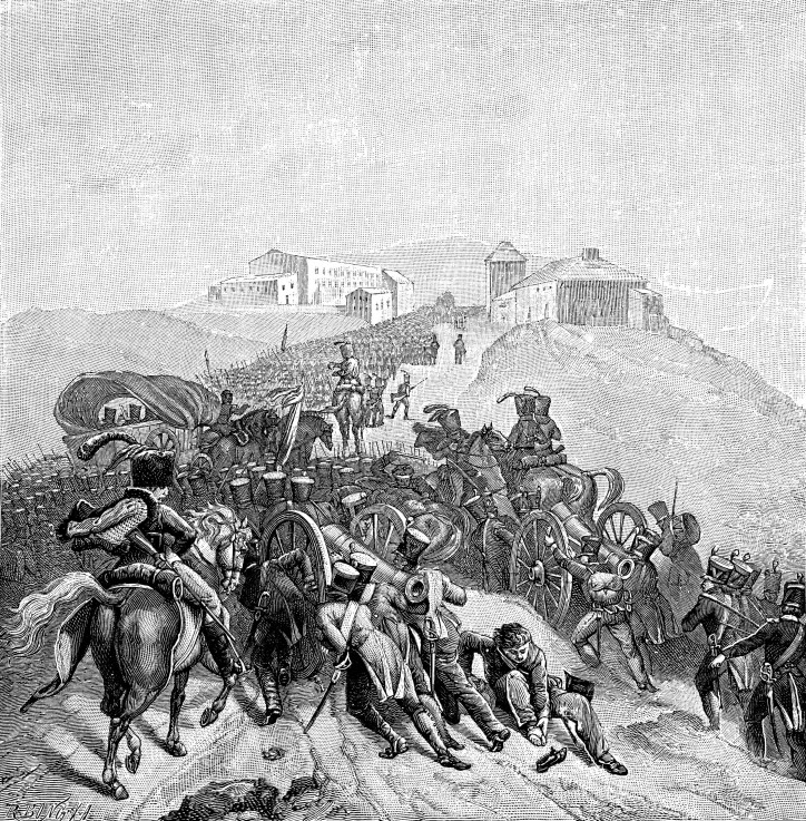 The French Army Crossing the Sierra de Guadarrama on December 1808 van Nicolas Antoine Taunay