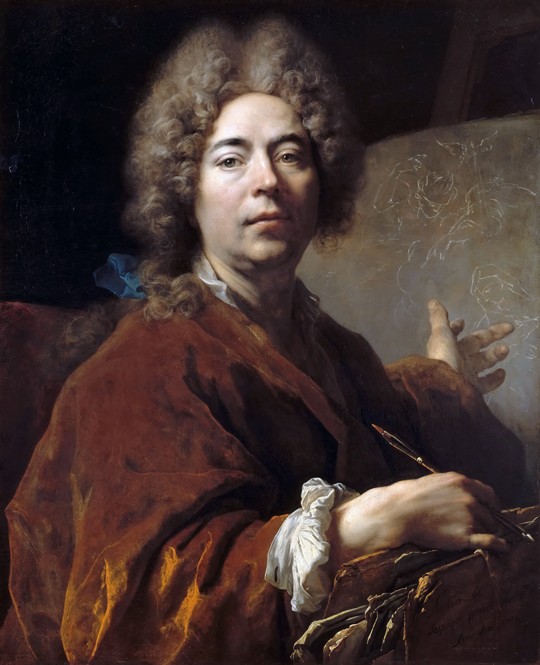 Self-Portrait van Nicolas de Largillière