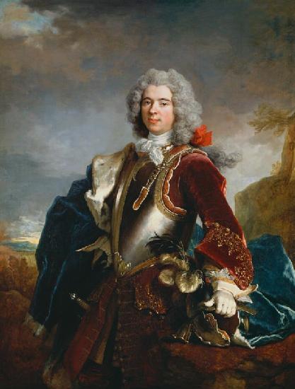 Portrait of Prince Jacques 1er Grimaldi (oil on canvas )