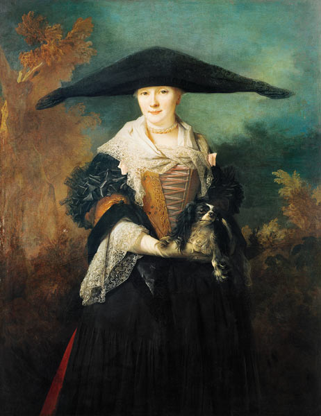 La Belle Strasbourgeoise, possibly the nuptial portrait of the artist's sister Marie-Elizabeth van Nicolas de Largilliere
