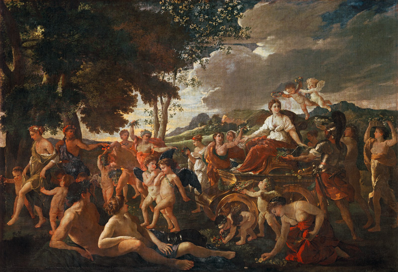 The Triumph of Flora van Nicolas Poussin
