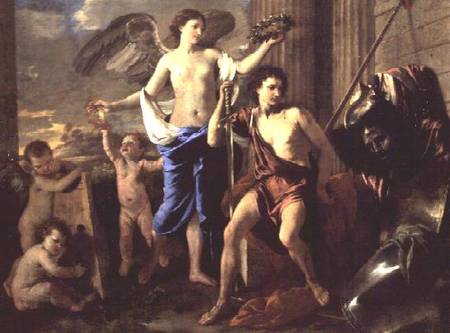 The Triumph of David van Nicolas Poussin