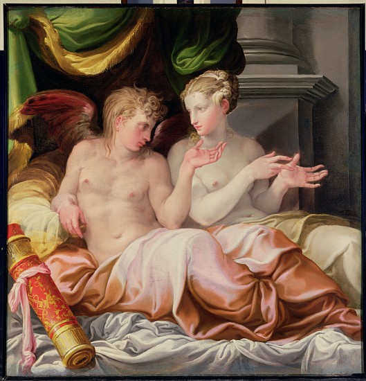 Eros and Psyche, 16th century van Nicolo dell' Abate