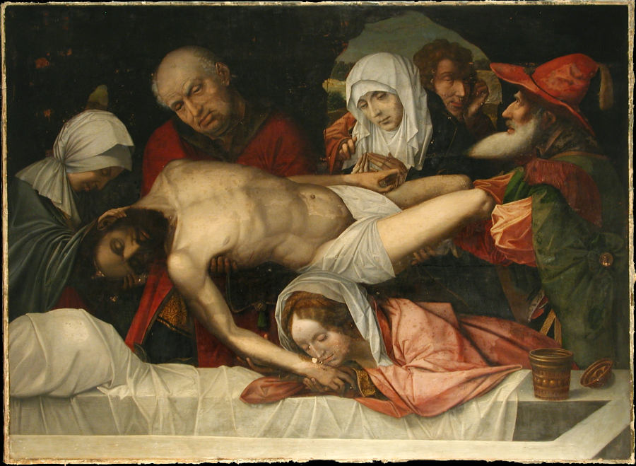 Deposition of Christ van Niederländischer Meister um 1525