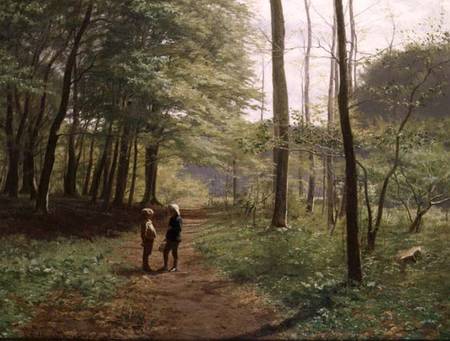 A Walk in the Forest van Niels Christian Hansen