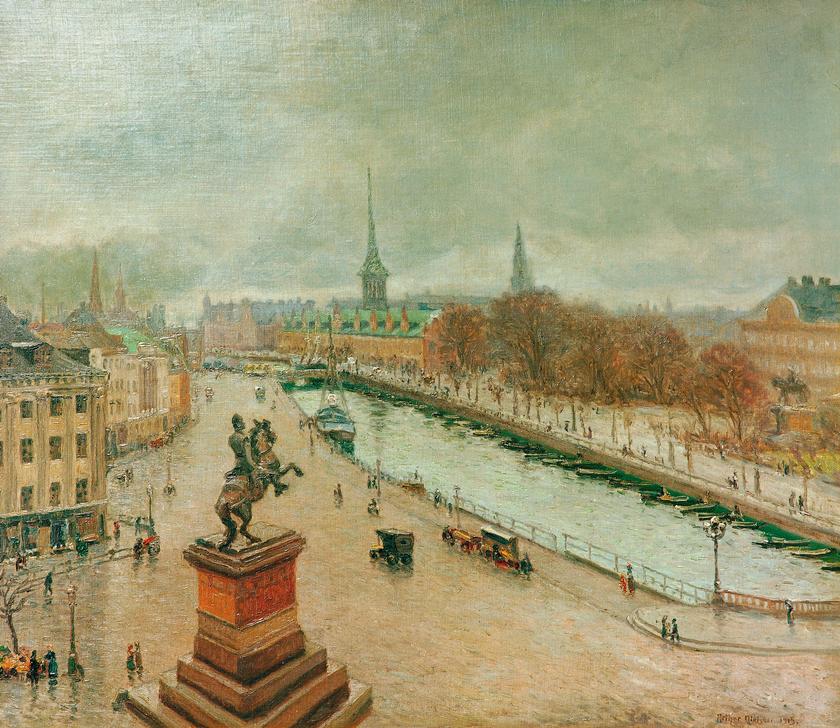 Ansicht von Kopenhagen van Arthur Nielsen