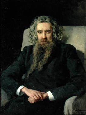 Portrait of Vladimir Sergeyevich Solovyov (1853-1900)