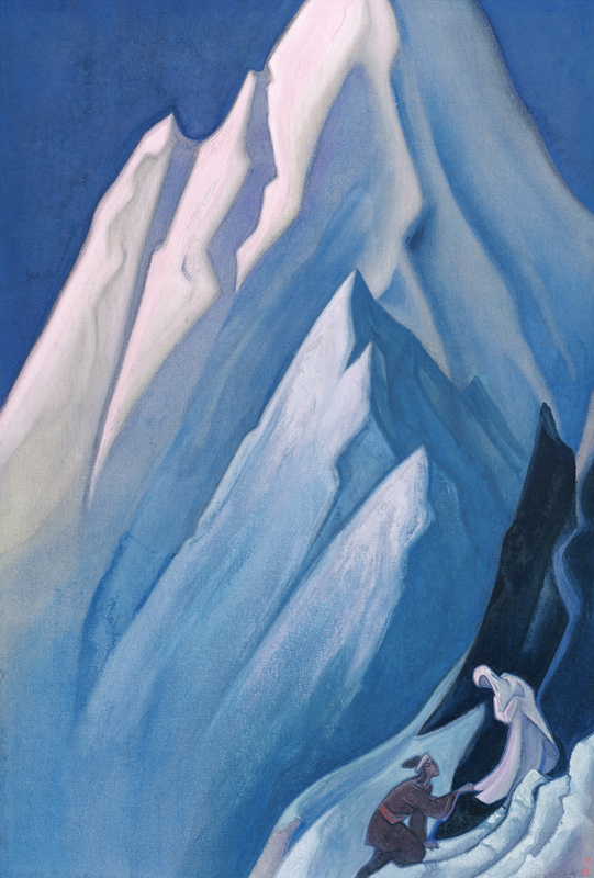 She Who Leads van Nikolai Konstantinow. Roerich