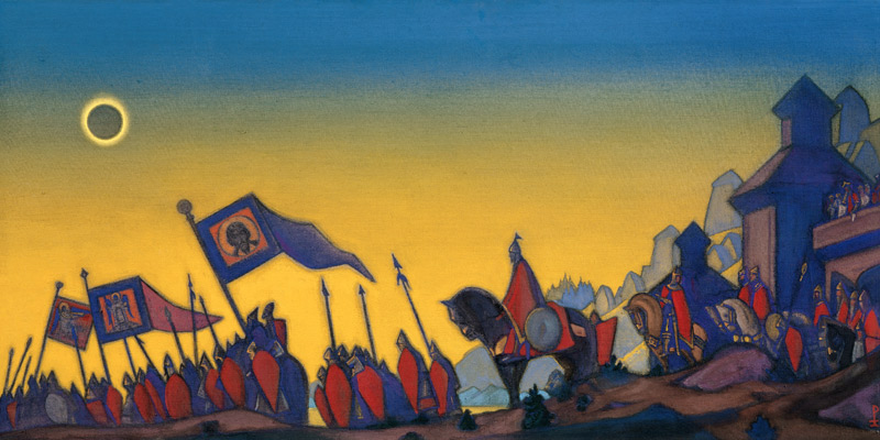 Igor's Campaign van Nikolai Konstantinow. Roerich