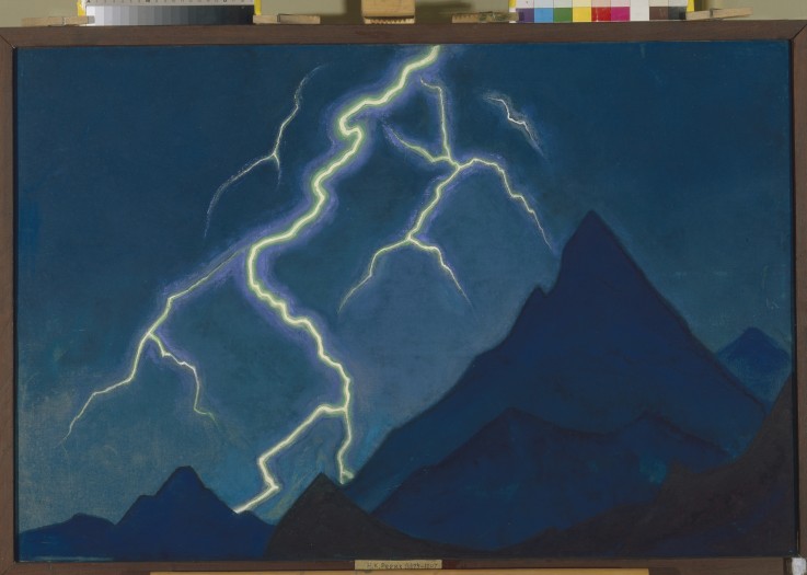Call of the Heaven. Lightning van Nikolai Konstantinow. Roerich