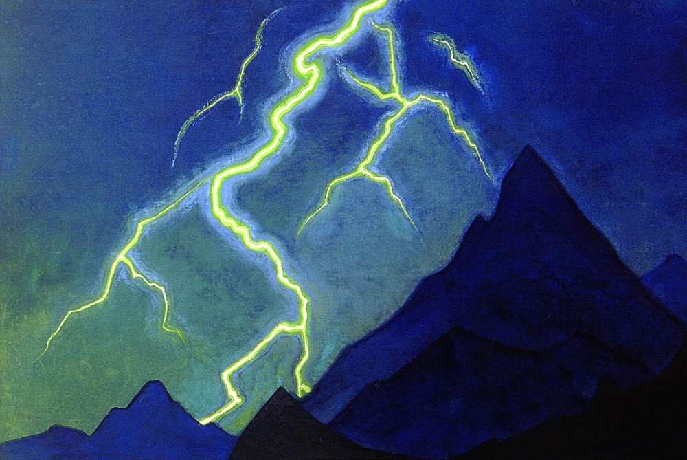 Call of the Heaven, Lightning van Nikolai Konstantinow. Roerich