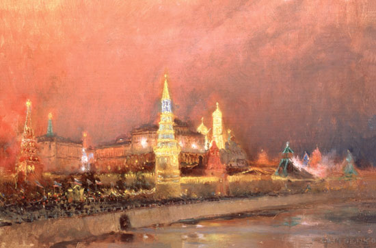 Illumination in the Kremlin van Nikolai Nikolaevich Gritsenko