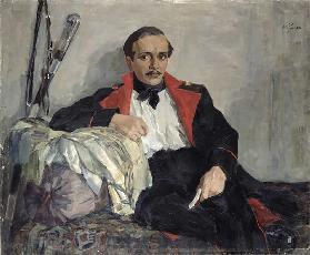 Portrait of Michail Lermontov (1814-1841) 1941
