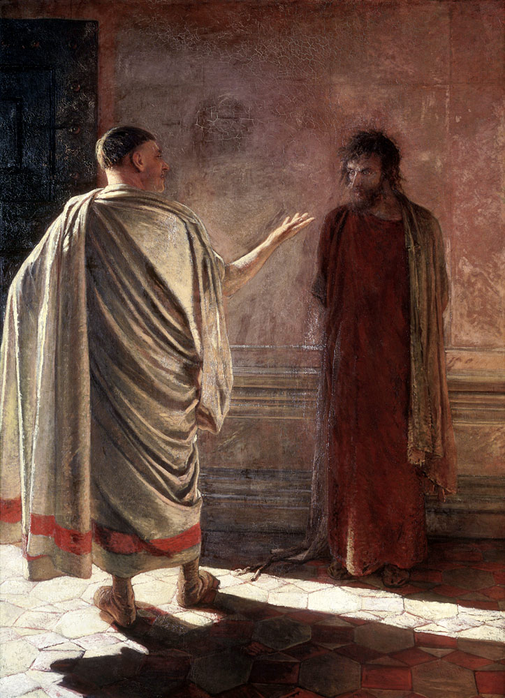 What is Truth? Christ Before Pilate van Nikolai Nikolajewitsch Ge