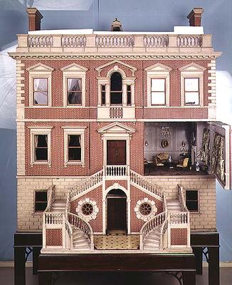 31:Doll's house, English, c.1760 van 