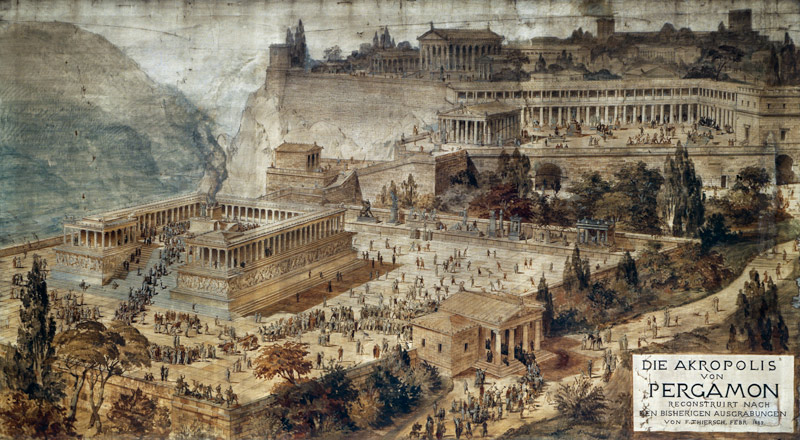 Acropolis of Pergamon van 