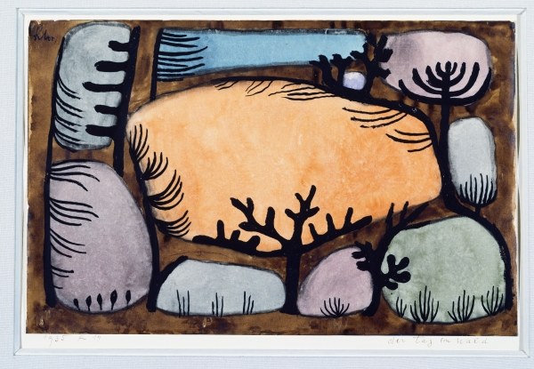 A Day in the Forest, 1935 (gouache & w/c on paper)  van 