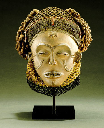 A Chokwe Mask, Mwana Pwo van 
