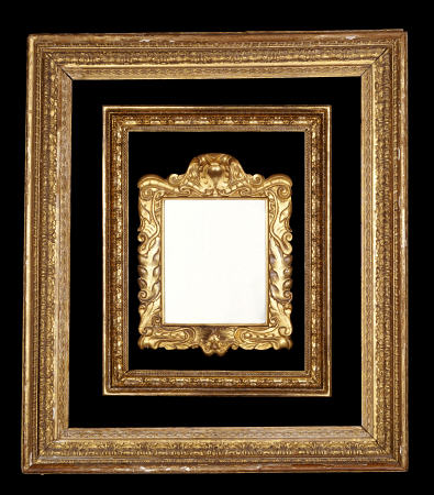 A Group Of Three English 17th, 18th And 19th Century Carved And Gilded Frames van 