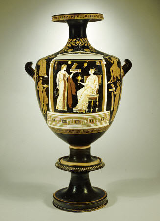 An Apulian Red-Figure Hydria And Stand, Attributed To The Underworld Painter van 