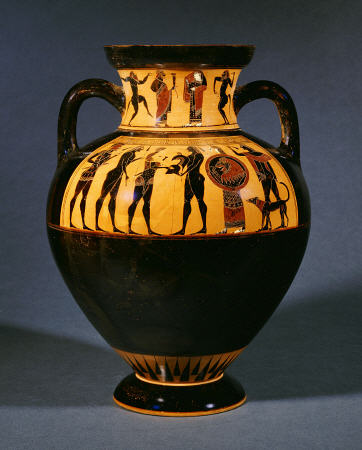 An Attic Black-Figure Neck Amphora van 