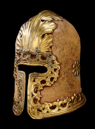 An Italian Barbute From A Stemma, In 15th Century Form Derived From The Ancient Greek Corinthian Hel van 