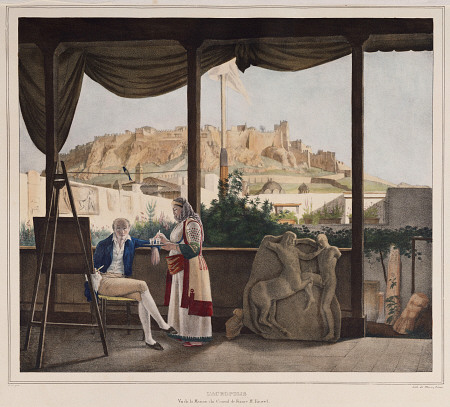 A View Of The Acropolis From The The French Consul, M van 