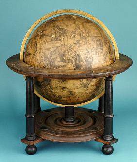 A Celestial Table Globe By Willem Janszoon Blaeu (1571-1638)