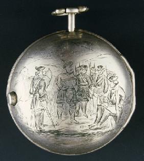 A Silver Pair-Cased Verge Watch By George Clark, London
