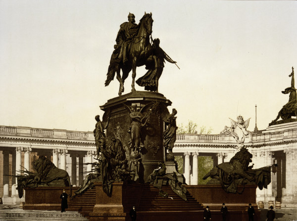 Berlin, Denkmal Kaiser Wilhelms / Foto van 
