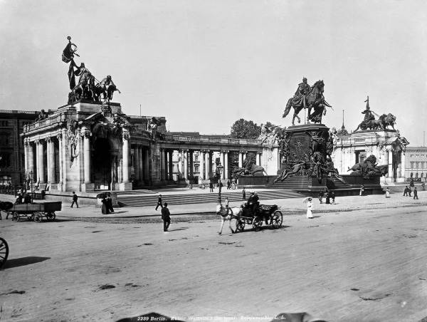 Berlin,Nationaldenkmal Kaiser Wilhelm I. van 