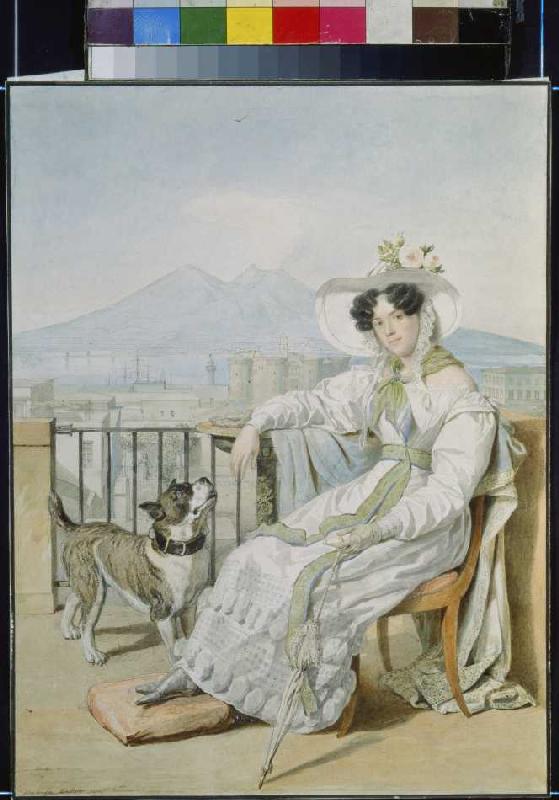Bildnis der Prinzessin Natalie Golitsin (1794-1890) van 